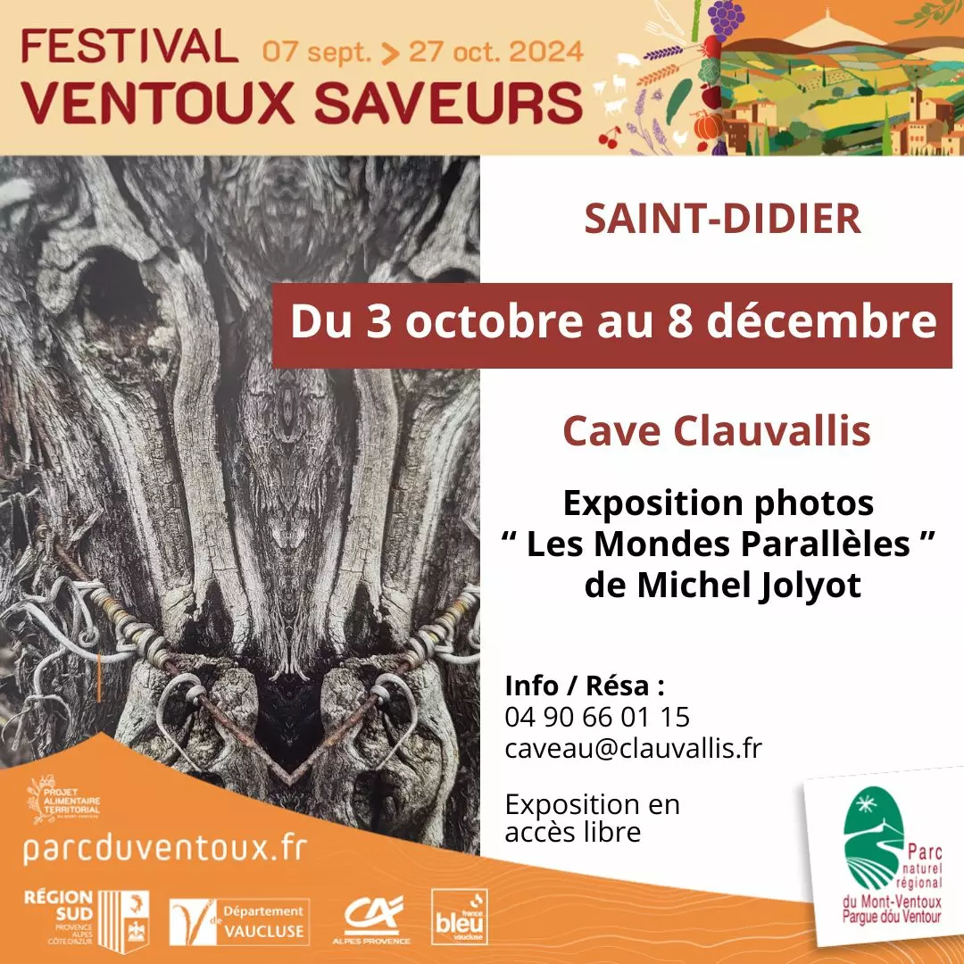 FESTIVAL VENTOUX SAVEURS EXPOSITION Les Mondes Parallèles de MICHEL JOLYOT