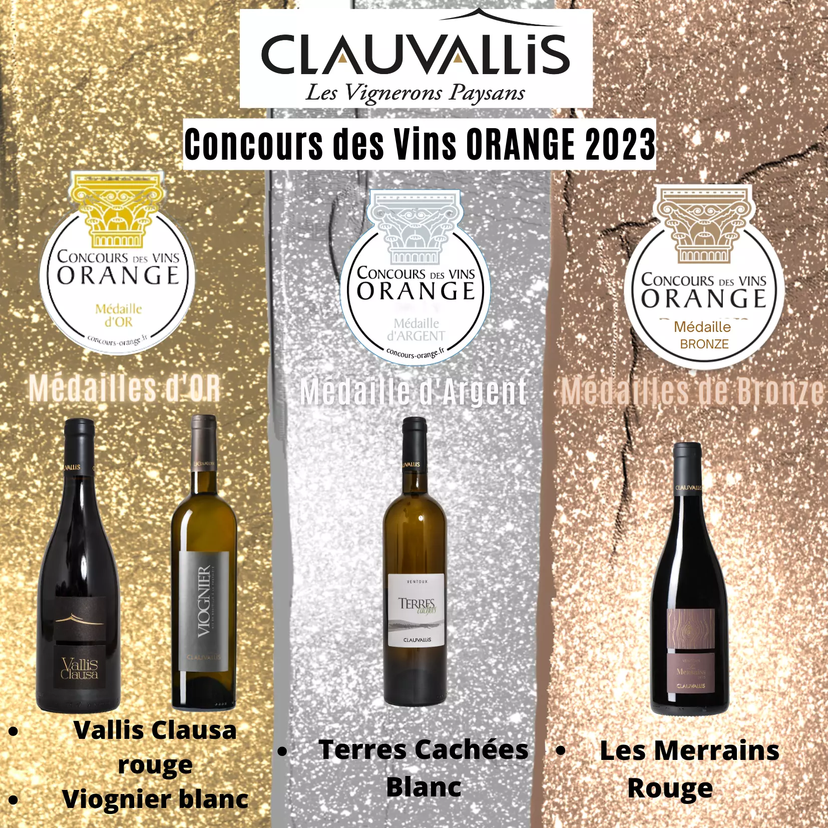 Concours des Vins ORANGE