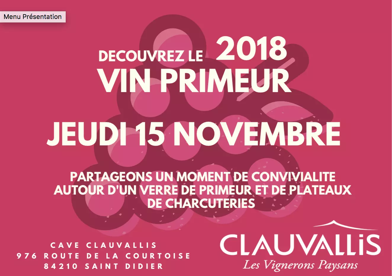 Primeur 2018