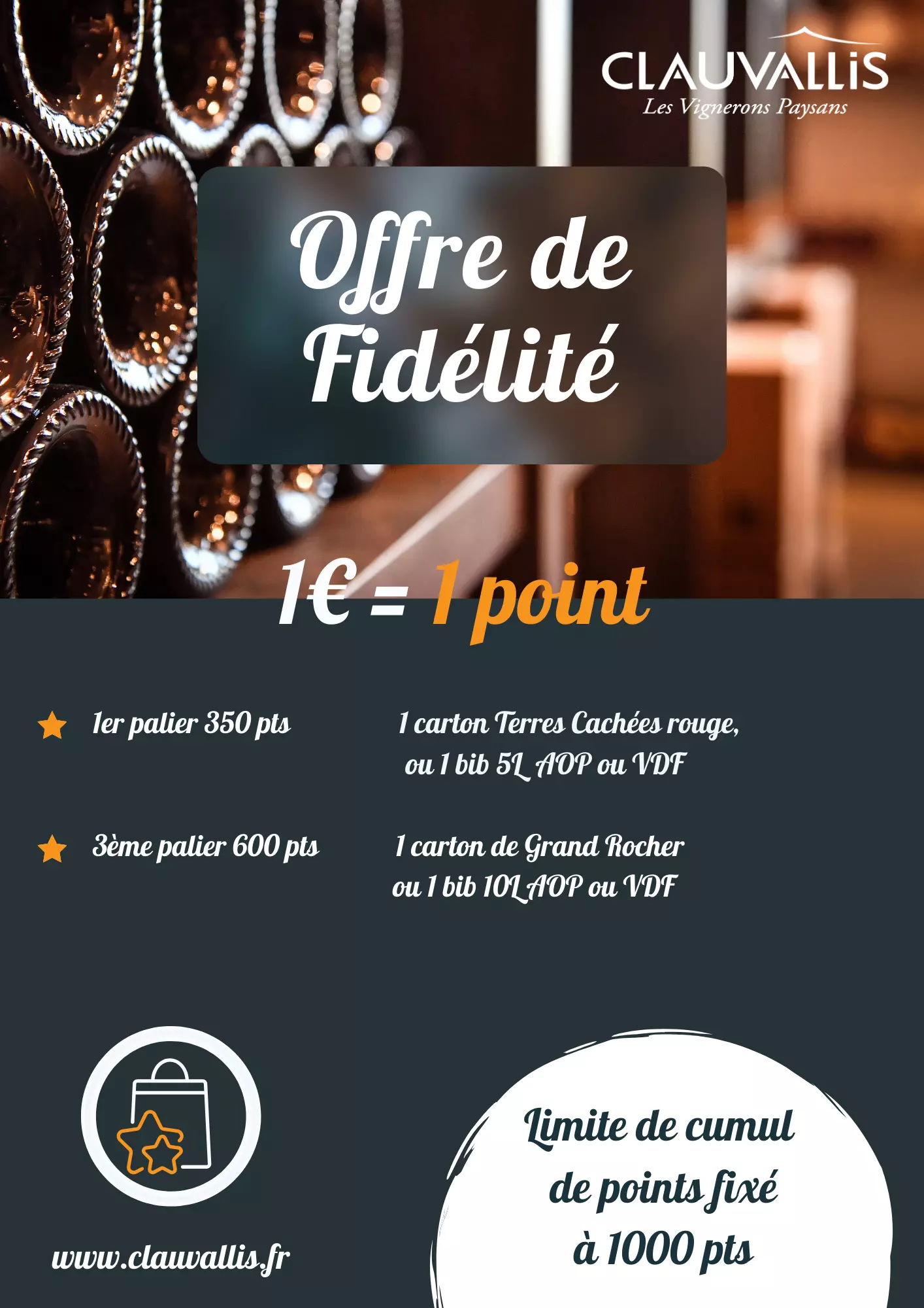 Offre de Fidélité Clauvallis