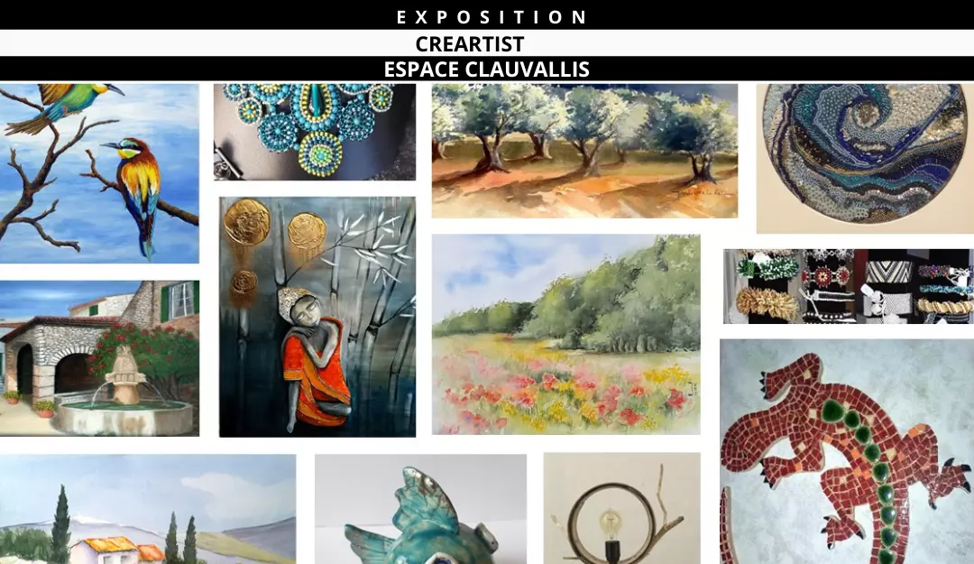 EXPOSITION CREARTIST DU 27 MAI AU 8 JUIN